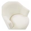 white arm chair Tov Furniture Accent Chairs Beige
