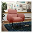 eames lounge chair fabric Tov Furniture Accent Chairs Coral