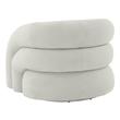living room statement chair Tov Furniture Accent Chairs Cream