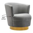 eames lounge chair brown leather Tov Furniture Accent Chairs Grey