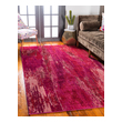 large carpet for bedroom Unique Loom Area Rugs Pink Machine Made; 12x9