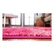 large floor rugs for living room Unique Loom Area Rugs Pink Machine Made; 9x6