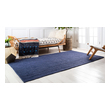 cheap extra large rugs Unique Loom Area Rugs Navy Blue Hand Braided; 12x9