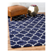 navy blue and beige area rug Unique Loom Area Rugs Navy Blue Machine Made; 6x4