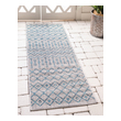 rugs to buy near me Unique Loom Area Rugs Gray/Teal Machine Made; 6x2