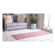 home depot shag rug Unique Loom Area Rugs Rust Red/Gray Machine Made; 6x2