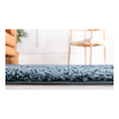 blue carpet living room Unique Loom Area Rugs Marine Blue Machine Made; 13x10