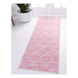 rug brand Unique Loom Area Rugs Pink Machine Made; 13x2