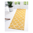 rug over carpet bedroom Unique Loom Area Rugs Yellow Machine Made; 8x2