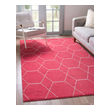 online rugs for living room Unique Loom Area Rugs Pink Machine Made; 10x7
