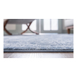 large gray area rug Unique Loom Area Rugs Blue Machine Made; 14x10