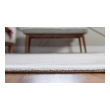 grey shag area rug Unique Loom Area Rugs Taupe/Ivory Machine Made; 7x2