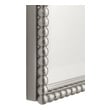 a stand up mirror Uttermost Modern Rectangular Mirrors Beaded Metal Frame Finished In A Brushed Nickel. Carolyn Kinder