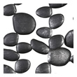 feather picture wall art Uttermost Metal Wall Art Reminiscent Of Smooth Stone Pebbles In Rippling Water, This Wavy Three Dimensional Piece Is Crafted From Hand Forged Iron And Finished In A Charcoal Black With Silver Undertones.