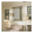 standing mirror in living room Uttermost Modern Rectangular Mirrors Hand Forged Metal With A Silver Finish And Light Champagne Highlights. Grace Feyock