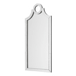 mirror wall wood Uttermost Arched Mirrors Frame Is Constructed Of Lightly Antiqued Beveled Mirror Tiles.