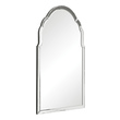 accent mirror for bathroom Uttermost Frameless Arched Mirror The Outer Frame Is Constructed Of Curved, Hand Beveled Mirrors With A Solid Wood Backing Painted In Black.