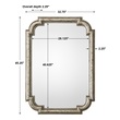 rustic oval mirror bathroom Uttermost Antique Silver Mirror Mirrors This Solid Wood Frame Features An Updated Look To A Traditional Design, Hand Finished In A Lightly Antiqued, Distressed Silver Leaf.