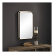 modern mirrors for sale Uttermost Industrial Mirror This Galvanized Iron Frame Features An Industrial Flair To Its Construction With Exposed Weld Tacks, And Burnished Edges.