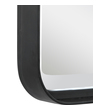 floor mirror for living room Uttermost Vanity Mirror Versatile In Design, This Vanity Mirror Is Constructed From A Forged Metal Strap Finished In Matte Black. The Mirror Has A 1 1/4" Bevel And May Be Hung Horizontal Or Vertical.