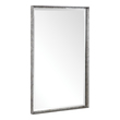 accent wall mirror ideas Uttermost Vanity Mirror This Simple Vanity Mirror Features An Iron Construction With Detailed Edges. The Slight Profile Frame Is Finished In A Distressed Aged Silver. This Mirror May Be Hung Horizontal Or Vertical.