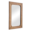 silver tall wall mirror Uttermost Rectangular Rattan Mirror Inspired By Natural Elements And Relaxed Living, This Mirror Features A Woven Rattan Frame Paired With Fir Wood Accents That Is Finished In A Warm Maple Stain. The Mirror Has A 1 1/4" Bevel And May Be Hung Horizontal Or Vertical.