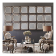 mirror decoration ideas for living room Uttermost Antique Silver Mirrors Distressed, Antiqued Silver Leaf With Black Undertones, Burnished Edges And Antiqued Mirror Accents.