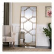 cool standing mirror Uttermost Gold Leaf Leaner Mirrors Mirrors Iron Frame Finished In A Heavily Antiqued Gold Leaf.