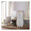 white ceramic cylinder vase Uttermost Vases Urns & Finials Set Of Mid-century Modern Tripod Base Vases Are Organically Shaped And Feature A Textured Crackled Ivory Ceramic With Pierced Holes.