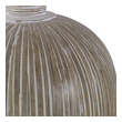 vase marble Uttermost Vases This Set Of Two Terra Cotta Vases Feature Natural Bamboo Pieces Hand-applied In A Stripe Motif Accented By A White Washed Finish. Sizes: S- 10x12x10, L- 11x16x11