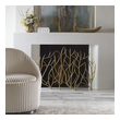 furniture dining chairs Uttermost Fireplace Screen Fireplace Mantels and Accessores Hand Forged, Hammered Iron Branches With Bright Gold Leaf Finish.