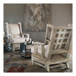 brown chair Uttermost  Accent Chairs & Armchairs The Essence Of Bench-made Quality Is Tastefully Exposed In This Solid Mahogany Hardwood,  Neatly Tailored Chair In Soft, Neutral Linen. Individually Hammered Brass Nails Accent The Track Arms, While Traditional Upholsterer
