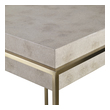 hall tables for sale Uttermost Accent & End Tables This Clean Modern Accent Table Showcases An Inset Ivory Burl Veneer Top Supported By A Sleek Brushed Brass Plated Stainless Steel Frame.