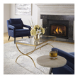 marble coffee table design Uttermost Coffee Table Traditionally Inspired, This Coffee Table Showcases Graceful Lines Constructed By Hand Forged Iron In An Antiqued Gold Finish With A Tempered Glass Top.