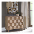 bedside cabinet with doors Uttermost Chests & Cabinets Chests and Cabinets Mid-century Modern Inspired With An Updated Appeal, Layered In A Striking Pine Veneer Finished In A Natural Light Oak Rustic Stain. Each Rippled Drawer Face  Features A Canted Hand Grab For Ease Of Use.
