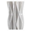 table lamp shades for sale Uttermost Glossy White Table Lamp Modern Style Emanates From This Table Lamp With An Embossed Geometric Pattern Finished In A Glossy White Glaze Accented With Polished Nickel Details And A Crystal Finial.