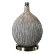 small lampshades for bedside lamps Uttermost Textured Ivory Table Lamp Organic Gourd Shaped Ceramic With A Heavily Textured Surface, Finished In An Old Ivory With Aged Black Undertones, Accented With Burnished Brass Plated Details.