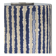 tiffany desk lamp Uttermost Blue Table Lamp This Ceramic Table Lamp Features Eye-catching, Crudely Carved, Cobalt Glazed Stripes With Contrasting Ivory, Accented With Brushed Nickel Details.