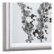 large outdoor wall decor Uttermost Botanical Prints Framed Prints Under Glass, Black And White, Wood Outer Frame, White Inner Frame