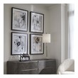wall art kitchen wall decor ideas Uttermost Abstract Art Black Frame, White And Black Matting, Gray, White, Black, Brown, Abstracts, Prints, Under Glass
