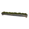 faux tree plant indoor Uttermost Artificial Flowers / Centerpiece Perfectly Preserved Mounds Of Moss Are Placed Together In An Elongated Aluminum Footed Tray Finished In A Colorful Oxidized Bronze.