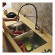 brushed brass faucet kitchen Vigo Pull-Out Kitchen Faucets Kitchen Faucets Stainless Steel