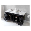 bathroom basin and toilet unit Virtu Bathroom Vanity Set Dark Transitional