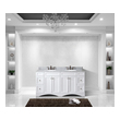 reclaimed wood bathroom cabinet Virtu Bathroom Vanity Set Light Transitional