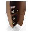 cheap bathroom cabinets for sale Virtu Linen Cabinet Storage Cabinets Dark Modern