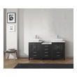 best wood for bathroom vanity Virtu Bathroom Vanity Set Bathroom Vanities Dark Modern