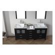 prefab bathroom countertops Virtu Bathroom Vanity Set Dark Modern