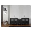 72 inch bathroom cabinet Virtu Bathroom Vanity Set Dark Modern