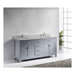 vanity unit with countertop basin Virtu Bathroom Vanity Set Medium Transitional