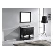 double vanity with storage Virtu Bathroom Vanity Set Dark Transitional